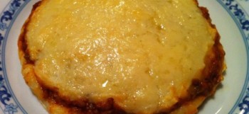 Pastel de carne con patatas