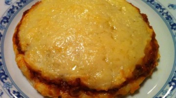 Pastel de carne con patatas