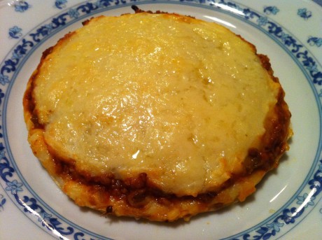 Pastel de carne con patatas