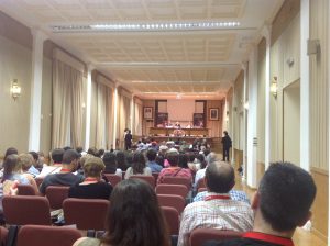 Jornada de la sesión académica