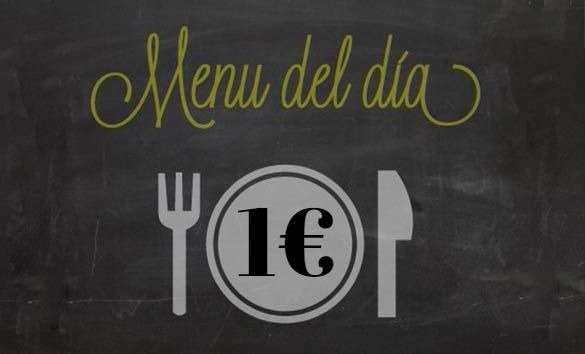 Taller de cocina de menú por 1 euro